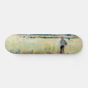 Berthe Morisot - Im Wheatfield bei Gennevillier Skateboard