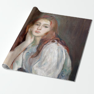 Berthe Morisot - Julie Daydreaming Geschenkpapier