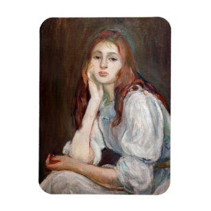 Berthe Morisot - Julie Tagträumend Magnet
