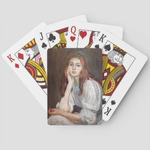 Berthe Morisot - Julie Tagträumend Spielkarten