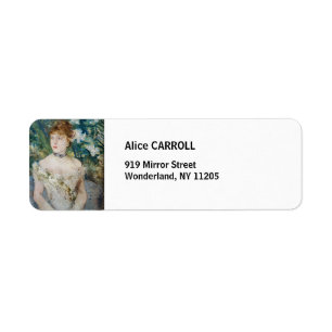 Berthe Morisot - Junge Frau in einem Baseball