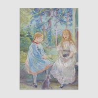Berthe Morisot - Junge Mädchen am Fenster