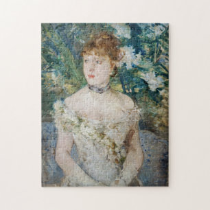 Berthe Morisot - Junges Mädchen in einem Ballkleid Puzzle