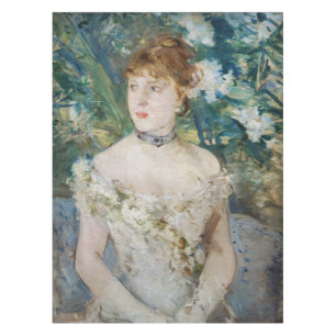 Berthe Morisot - Junges Mädchen in einem Ballkleid Tischdecke