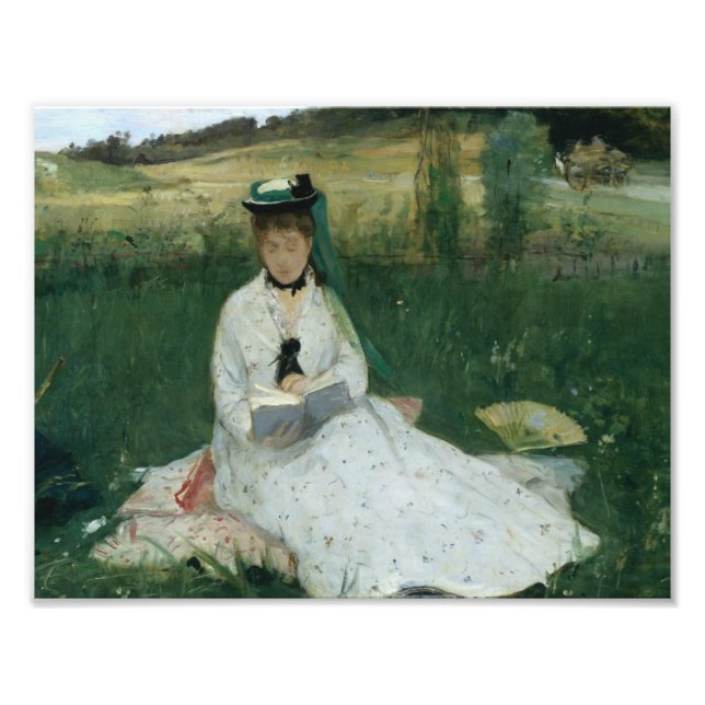 Berthe Morisot - Lesen Fotodruck (Vorne)