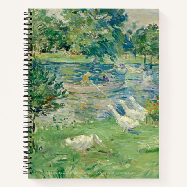 Berthe Morisot Lined Notizbuch  (Vorderseite)
