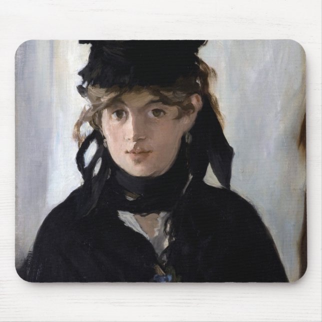 Berthe Morisot mit einem Bouquet aus Violetten, Ma Mousepad (Vorne)