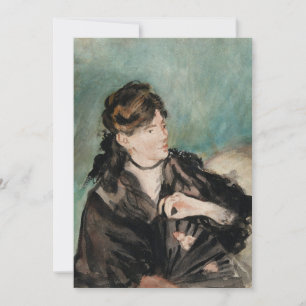 Berthe Morisot mit einem Fan   Édouard Manet