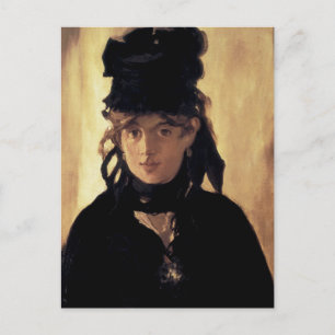 Berthe Morisot mit einem Veilchenstrauß Postkarte