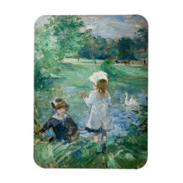 Berthe Morisot - Neben einem See Magnet