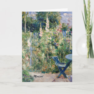 Berthe Morisot - Rosen / Stockrosen Karte