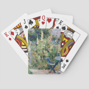 Berthe Morisot - Rosen / Stockrosen Spielkarten
