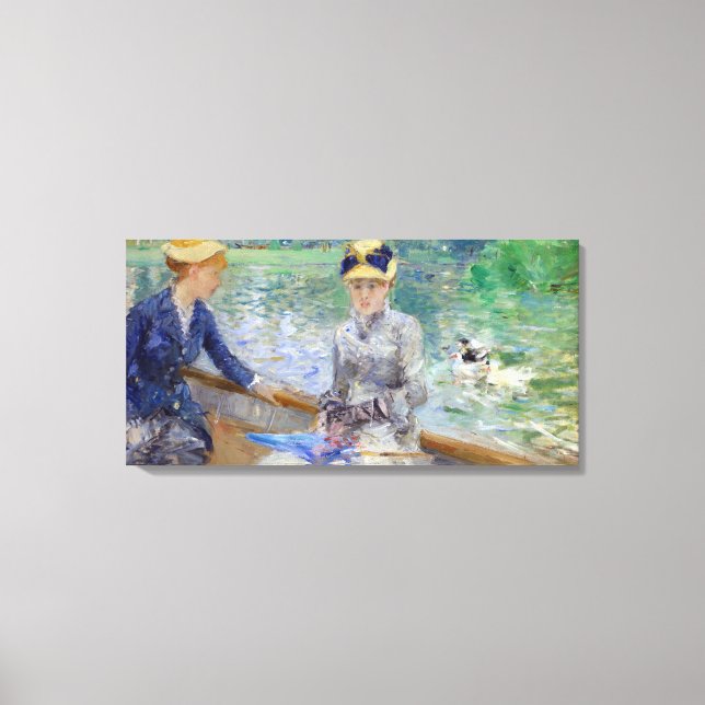 Berthe Morisot - Sommertag Leinwanddruck (Vorderseite)