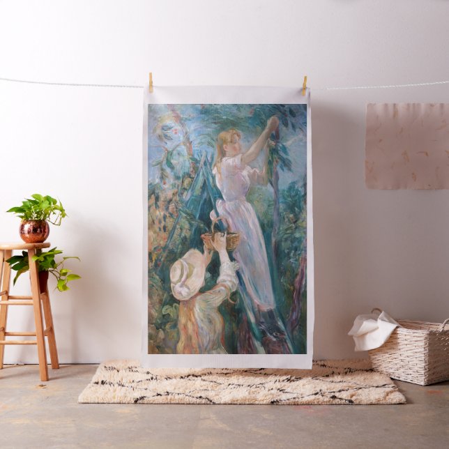 Berthe Morisot - The Cherry Picker Stoff (Beispiel)