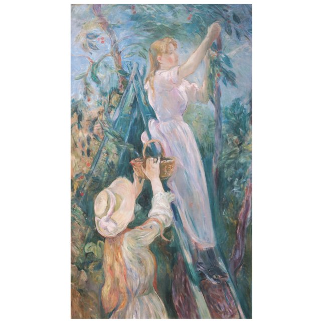 Berthe Morisot - The Cherry Picker Tischdecke (Vorderseite)