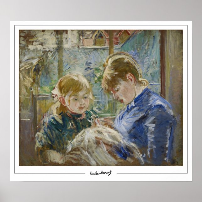 Berthe Morisot Zedign Art Poster #9 (Vorne)