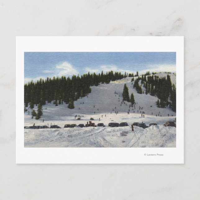 Berthoud Pass, Colorado Postkarte (Vorderseite)