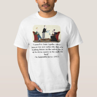bertie__jeeves_and_aunt_agatha_by_edgar1975-d45… T-Shirt