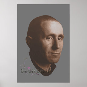 Bertolt Brecht Poster