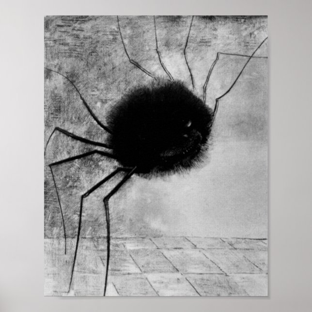 Bertrand-Jean Redon - Laughing spider Poster (Vorne)