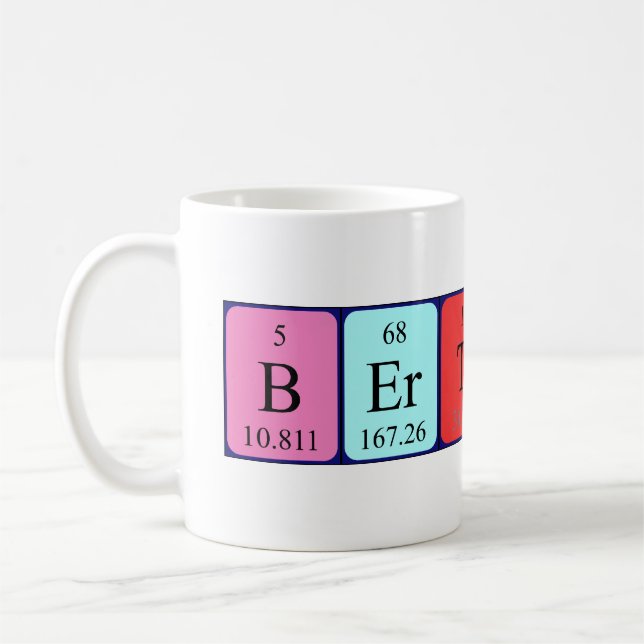 Bertrand Periodenname Tasse (Links)