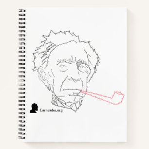 Bertrand Russell Spiral Notebook Notizbuch