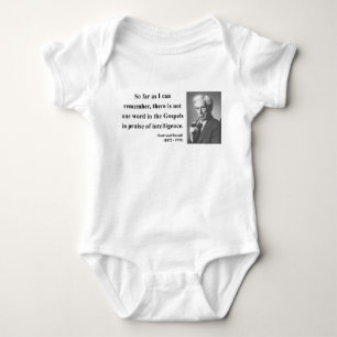 Bertrand Russell-Zitat 2b Baby Strampler