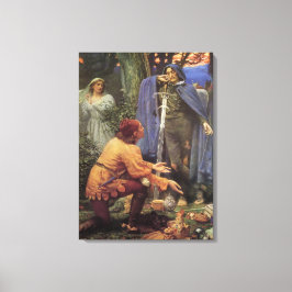 Bertuccio's Bride (von Edward Robert Hughes) Leinwanddruck