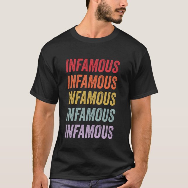 berüchtigt T-Shirt (Vorderseite)