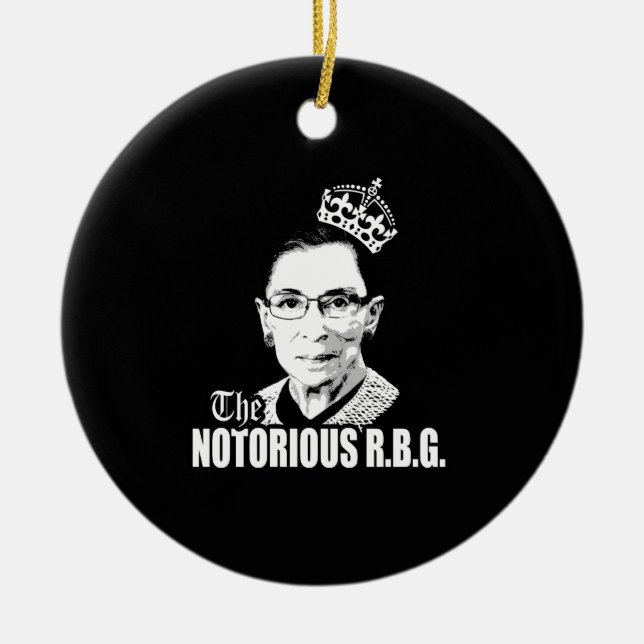berüchtigte RBG Keramik Ornament (Vorne)