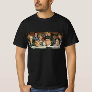 Beruf der Wirtschaft, Vintager Patriotismus T-Shirt