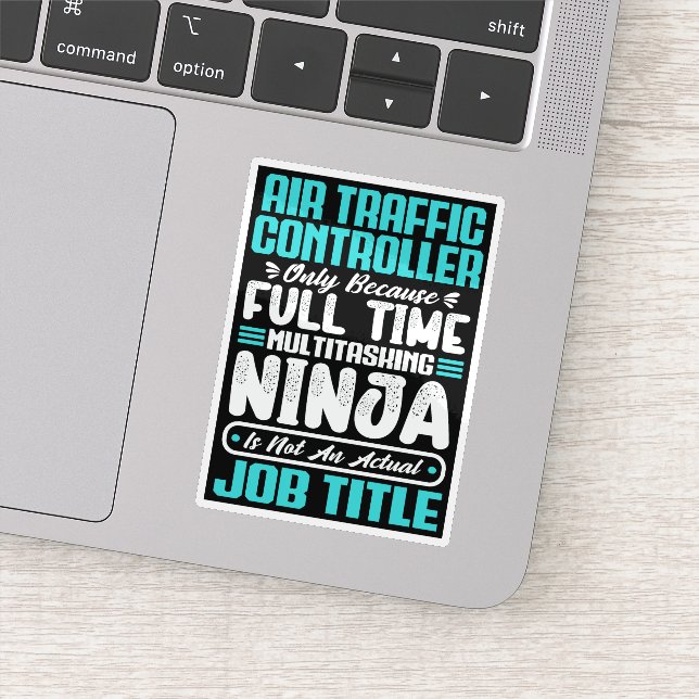 Beruf des Fluglotsen Aufkleber (Detail)