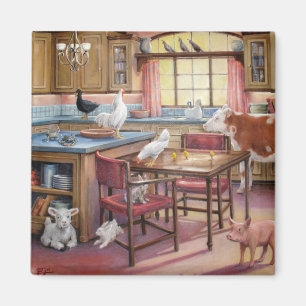 Beruf des Küchenmagazins Magnet