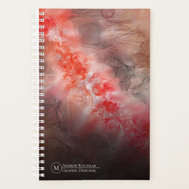 Beruf des Namens eines Geschenkes Wasserfarbe Planer (Vorderseite)