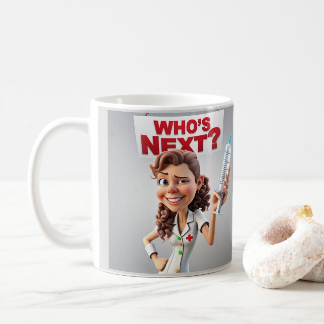 Beruf "NURSE" - Kaffeetasse (Mit Donut)