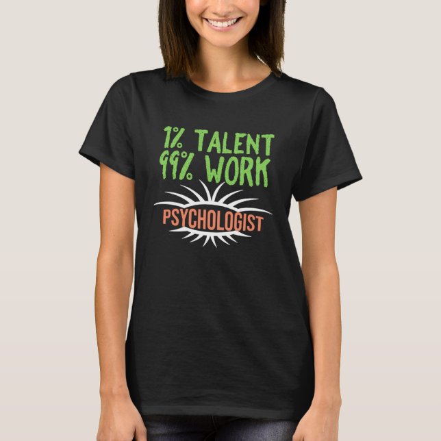 Beruf Psychologe T-Shirt (Vorderseite)