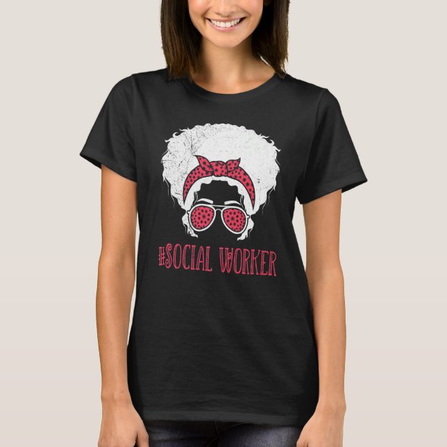 Beruf Sozialarbeiter T-Shirt (Vorderseite)