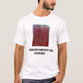 Beruf verdirbt die Besitzer T-Shirt