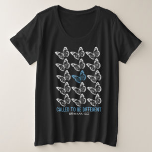Berufen, anders zu sein - Inspirierendes Christent Große Größe T-Shirt