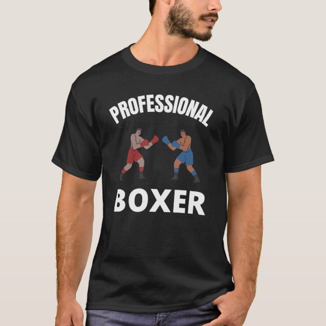 Beruflich Boxer T-Shirt (Vorderseite)