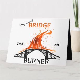 Beruflich Bridge Burner Karte
