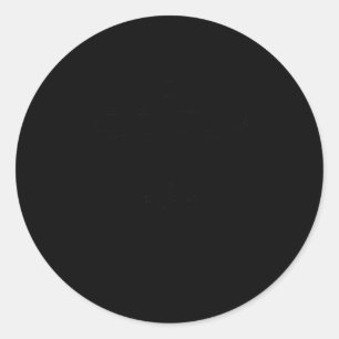 Beruflich Crop Duster F Runder Aufkleber