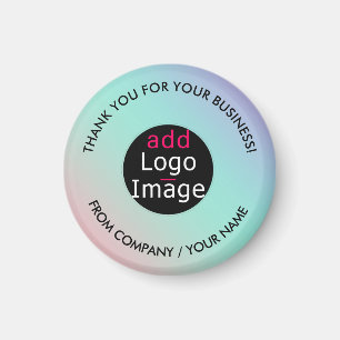 Beruflich danke Ihnen Custom Chic Pastel Gradient Magnet