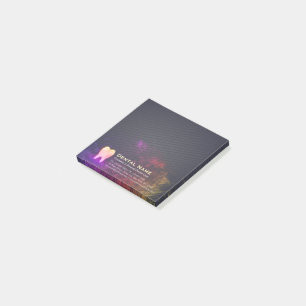 Beruflich Dentalklinik-Rose Gold-Stand Post-it Klebezettel