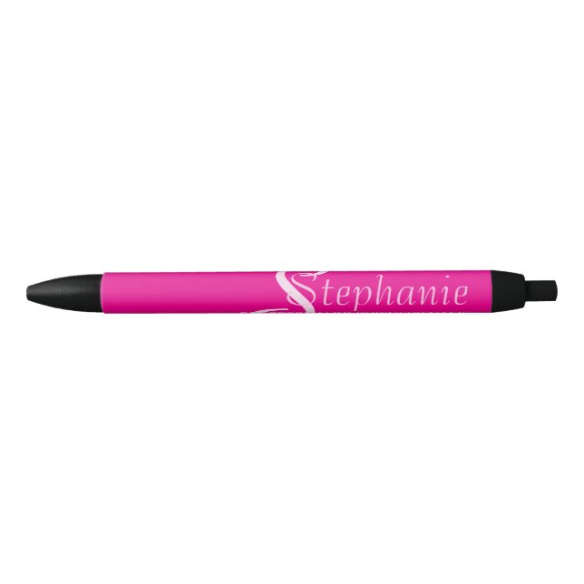 Beruflich Einfache Moderne Mit Monogramm Kugelschreiber (Vorderseite)