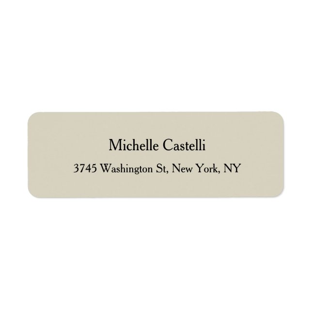 Beruflich Einzigartig klassisch einfach (Vorne)