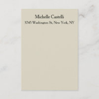 Beruflich Einzigartig klassisch einfach