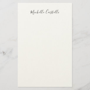 Beruflich Einzigartige klassische Handschrift Briefpapier