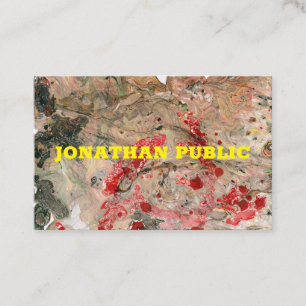 Beruflich Elegant Modernes Trendy Abstrakt Visitenkarte