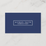 Beruflich Elegant Schlicht Einfach Modernes Blau Visitenkarte<br><div class="desc">Berufliche elegante Schlichte,  moderne Blue Customizable Business Card. Ideal für Wirtschaftsprüfer,  Rechtsanwälte,  Anwälte,  Real Anwesen Agent,  Rechtsanwälte,  Broker und Corporate Professionals.</div>